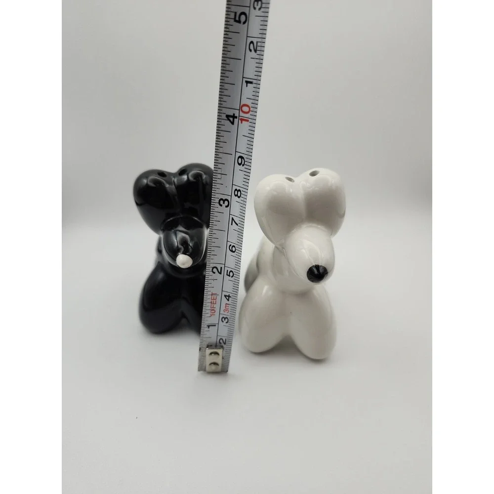 Ameican Atelier Balloon Dog Salt and Pepper Shakers Set of 2 New Never Used New